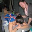 Union Jack Body Painting