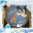 It's a boy created birth announcement