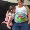 Mommy with her little monkeys