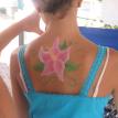 Flower on the back
