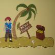 pirate mural baby's room
