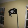 pirate mural boy's room