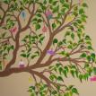 tree mural nursery