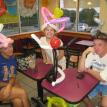 family fun night at Dunkin Donuts