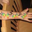 Butterflies on the arm